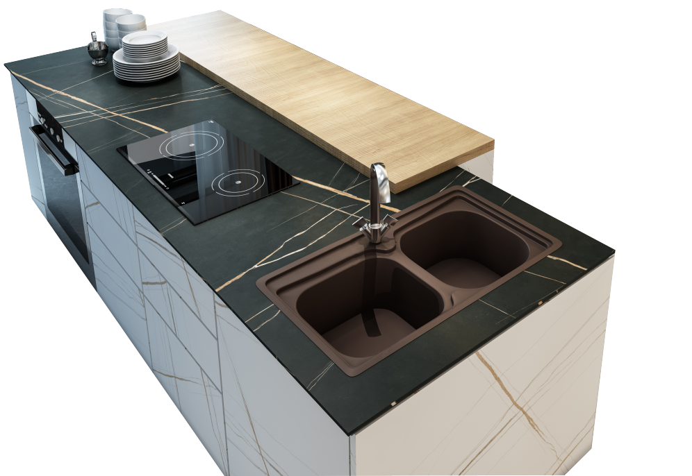 你與廚房之間，還差一點“巖”面(圖1)