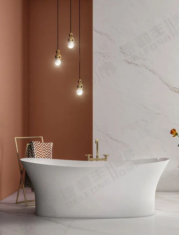 德利豐，＂?。⒁妿r板之美 體驗不一樣的衛(wèi)浴輕奢范兒(圖1)