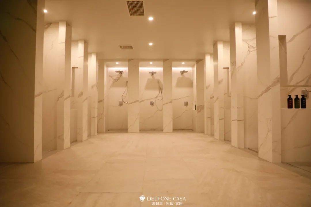 實景案例 | 6000㎡高端巖板會所，奢華感拉滿！(圖4)