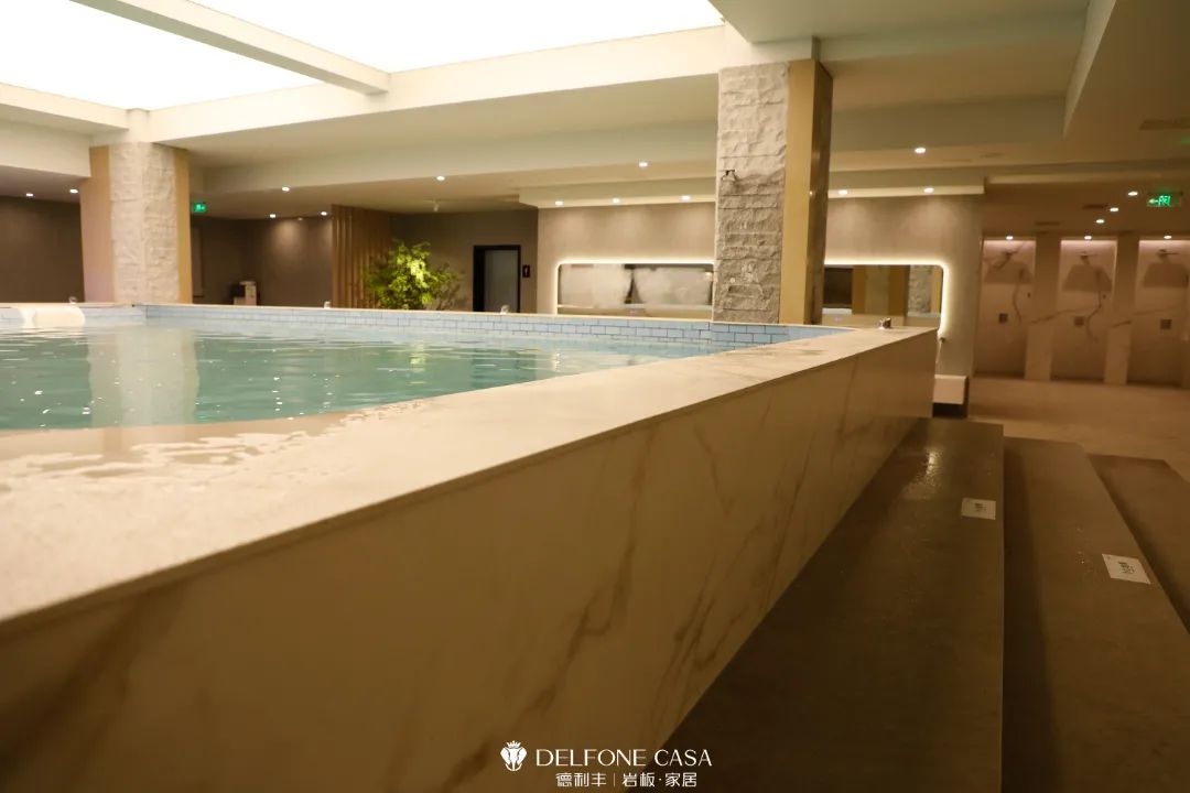 實景案例 | 6000㎡高端巖板會所，奢華感拉滿！(圖9)