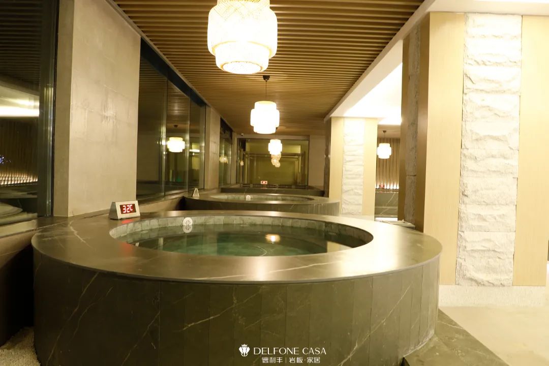 實景案例 | 6000㎡高端巖板會所，奢華感拉滿！(圖14)