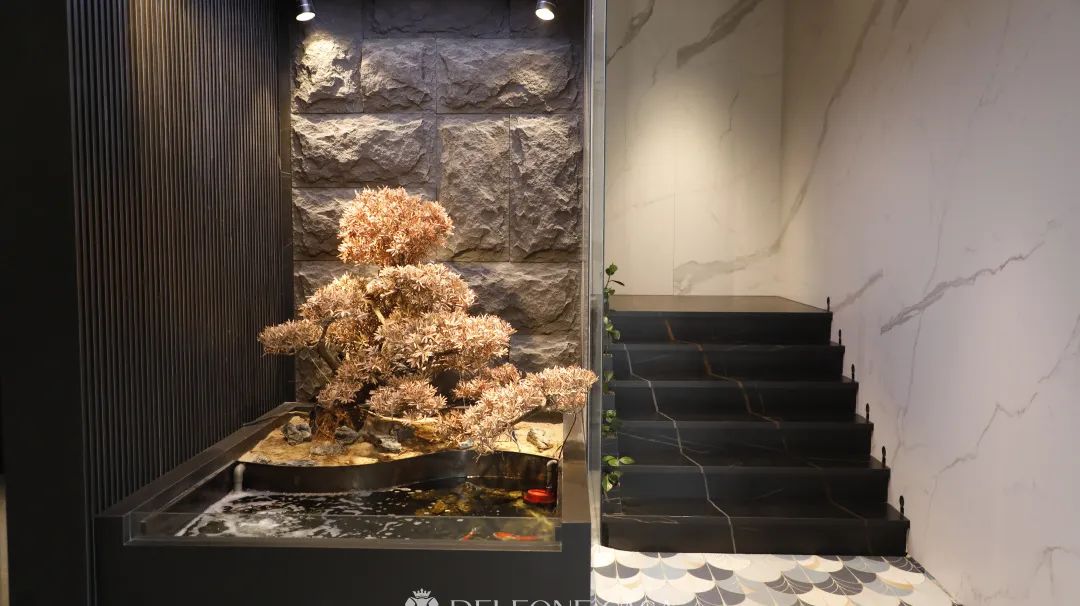 這幾款巖板樓梯，一個(gè)比一個(gè)驚艷！