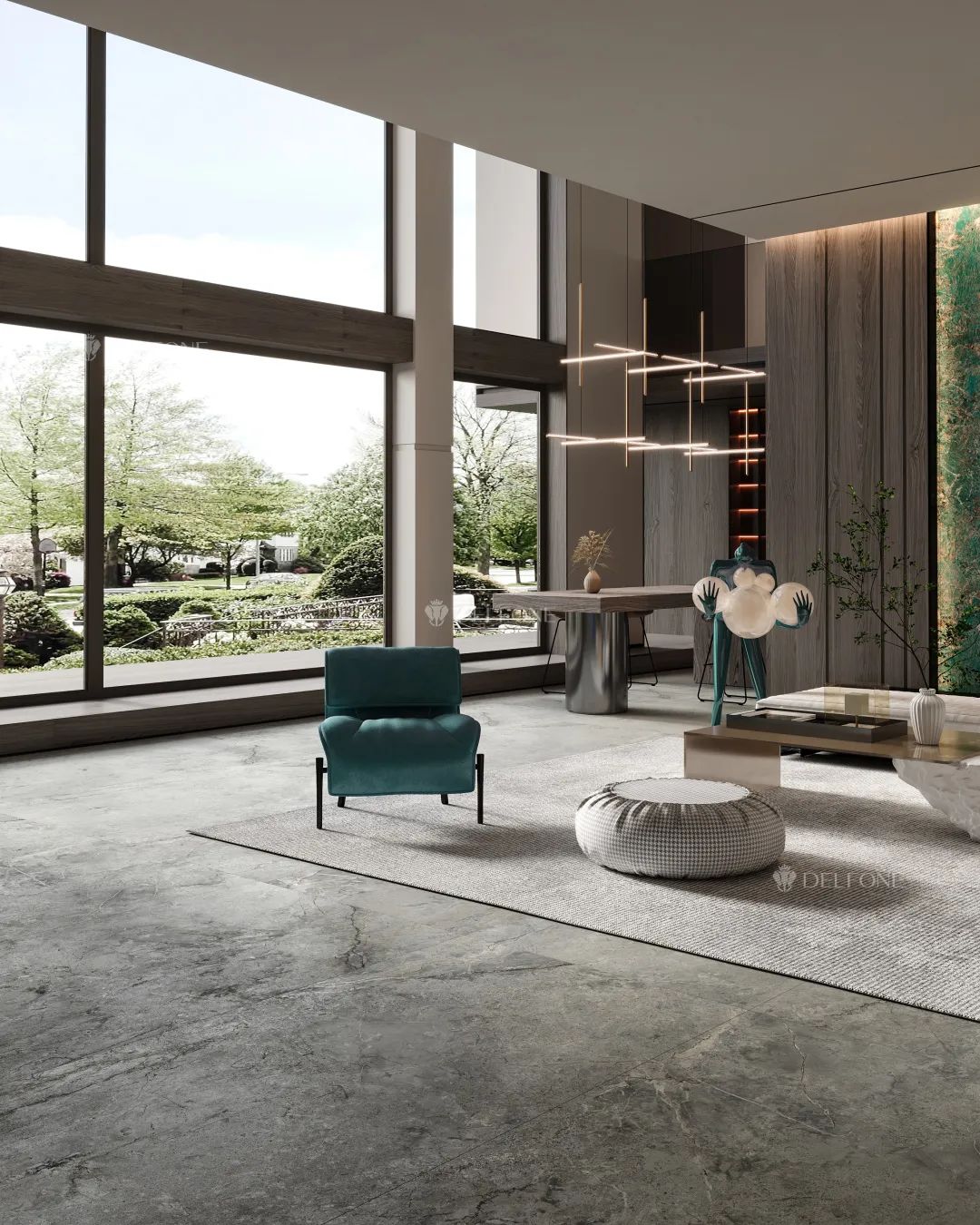 DELFONE家裝巖板 | 羅馬理石系列 “奧古斯”，演繹質(zhì)感生活(圖11)