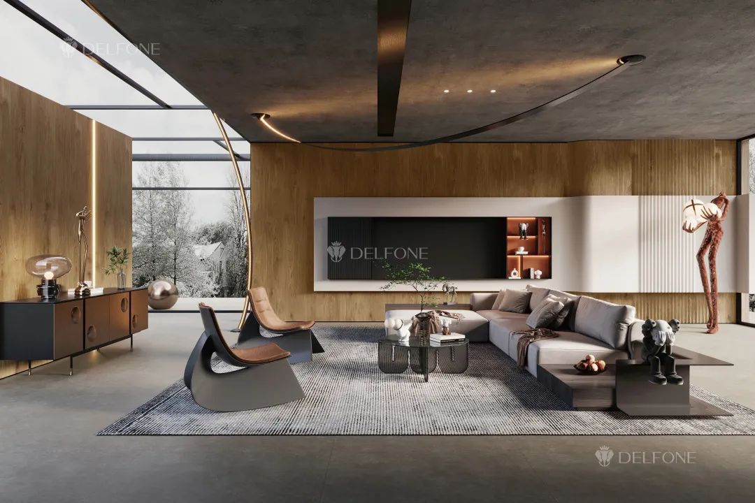 DELFONE家裝巖板 | 邂逅北美橡木， 與自然共筑品質(zhì)生活