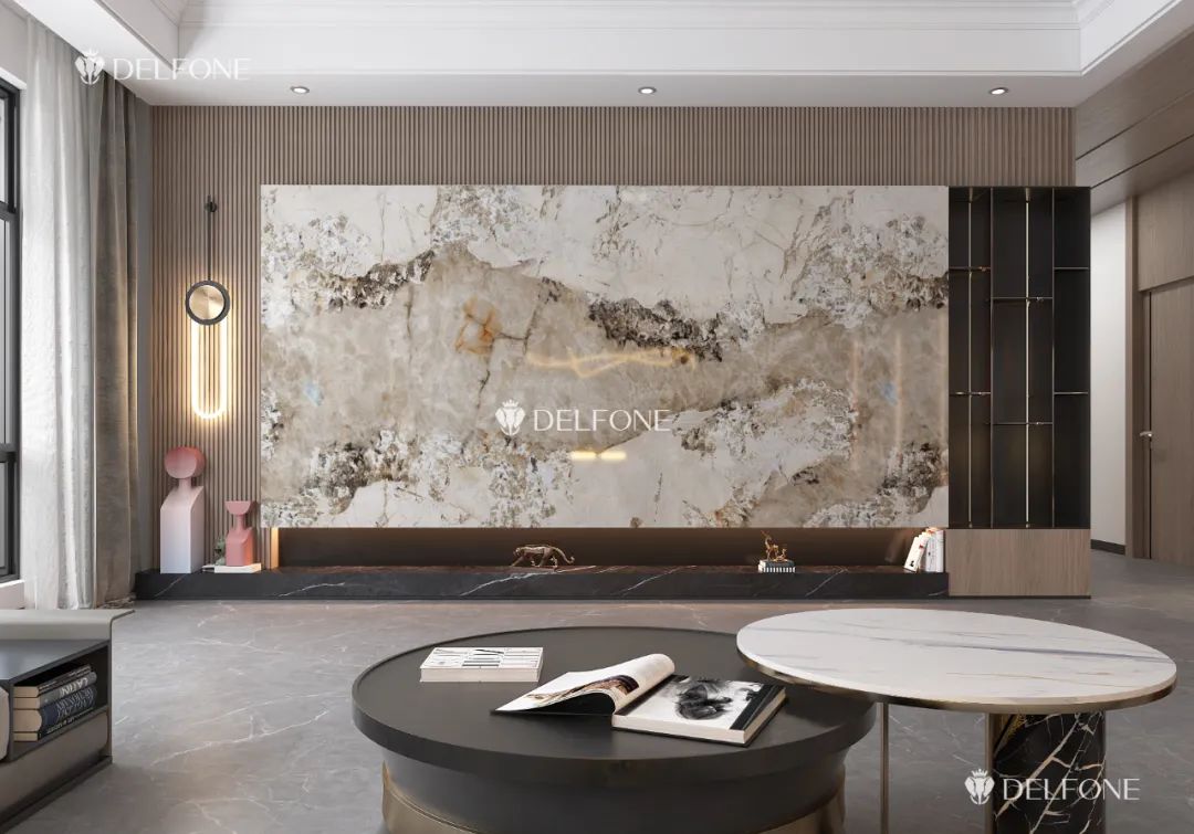 DELFONE案例分享 | 280㎡輕奢大平層，恰到好處的精致感