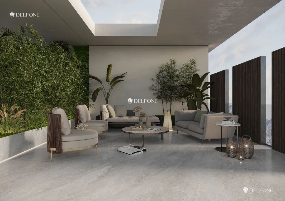 DELFONE家裝巖板 | 【維多利亞灰】任意連紋設(shè)計，讓家大美無界