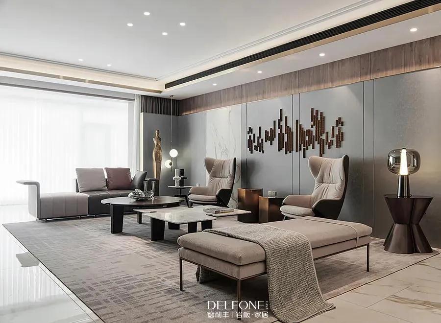 DELFONE案例分享| 巖板成就輕奢優(yōu)雅的高定家居！(圖3)