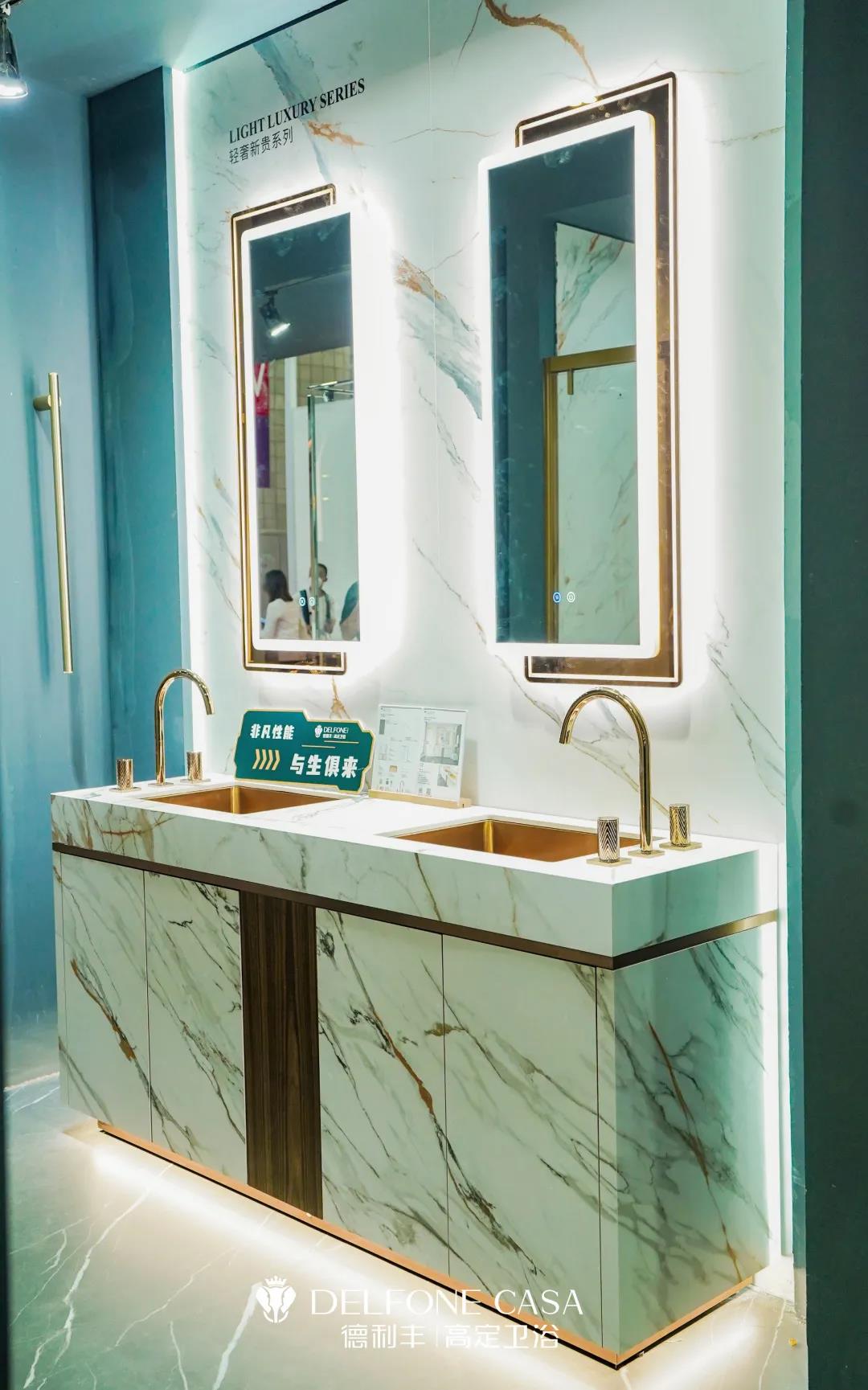 智空間，質(zhì)體驗 | 德利豐高定衛(wèi)浴驚艷亮相，引爆上海廚衛(wèi)展(圖8)