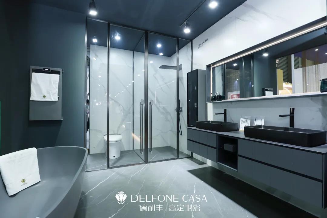 智空間，質(zhì)體驗 | 德利豐高定衛(wèi)浴驚艷亮相，引爆上海廚衛(wèi)展(圖10)