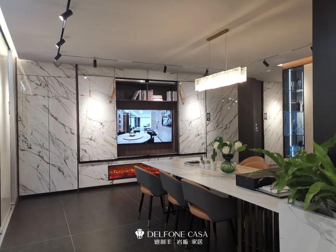 探店速遞 | 德利豐鷹潭巖板展館，讓巖板成就優(yōu)雅家居(圖5)