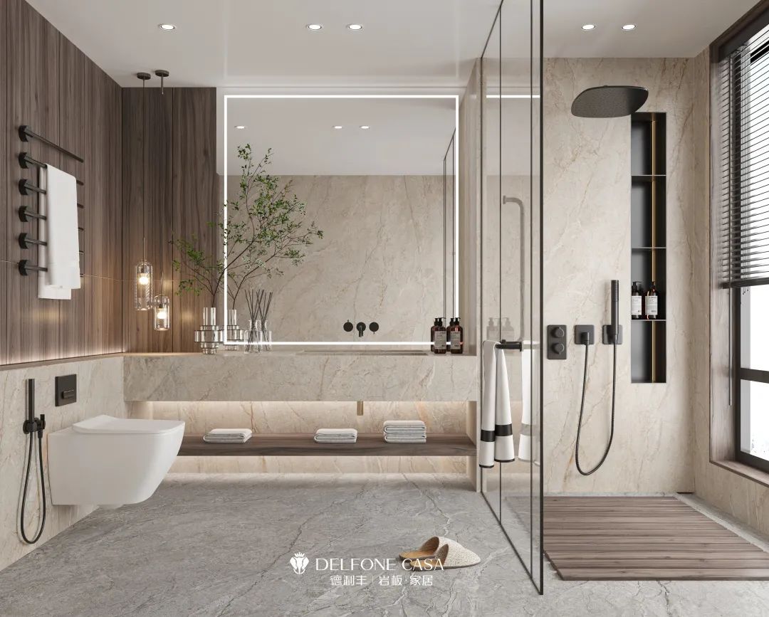 DELFONE新品 | 卡比亞金棕石、卡比亞石紋灰鑄就高端的質(zhì)感居所(圖7)