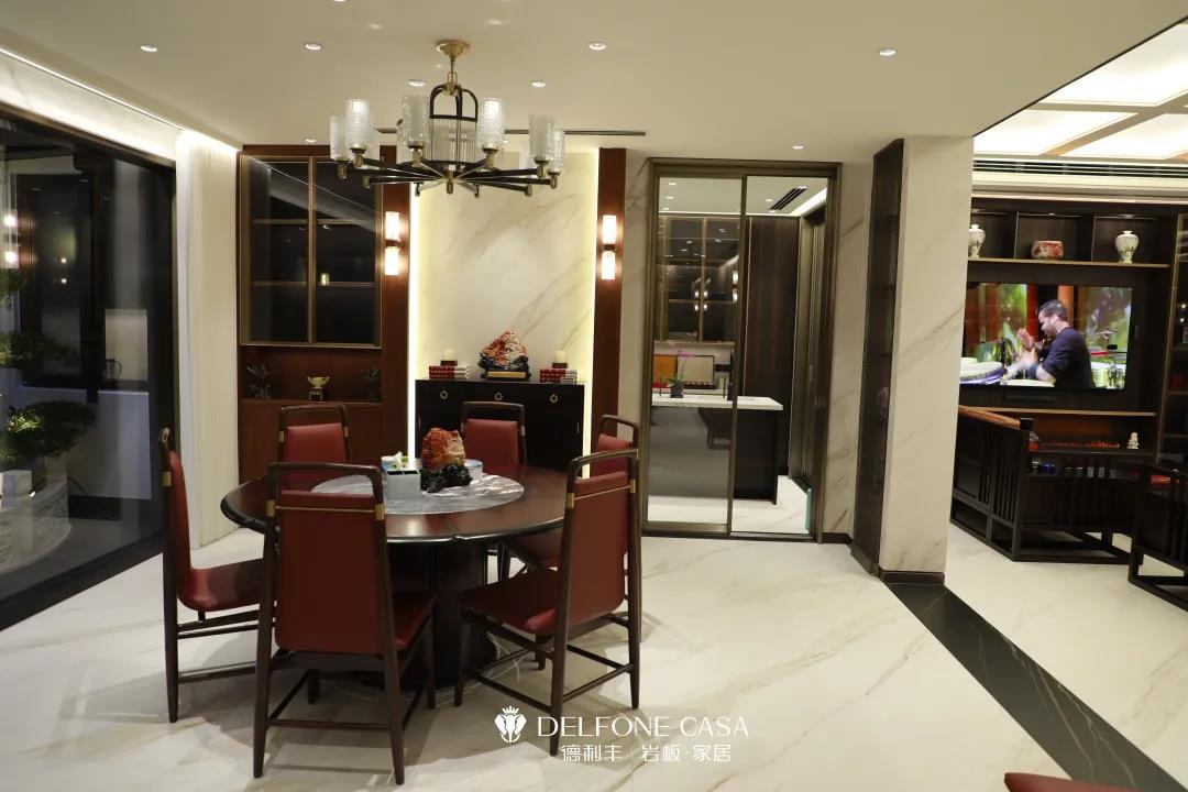 家裝案例 | 280㎡蘇州園林式巖板別墅，古典尊貴，古色古香(圖17)