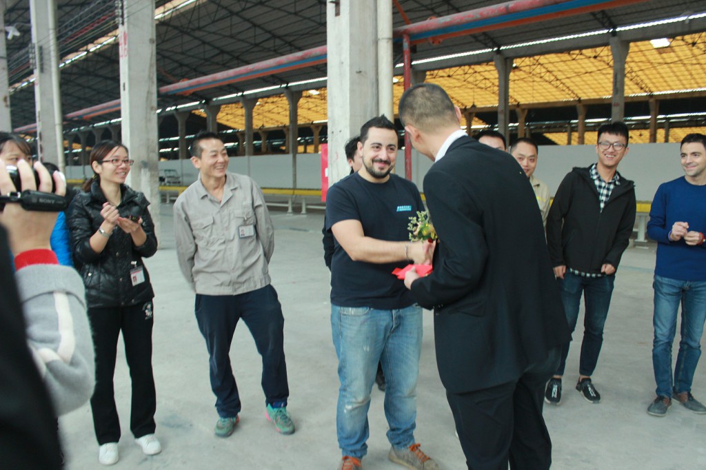 喜訊丨德利豐家居首條大巖板生產(chǎn)線，今天正式(圖6)