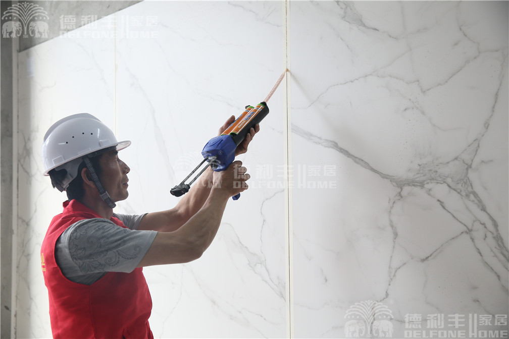 【揭秘】德利豐大巖板鋪貼視頻花絮，速速圍觀(圖16)