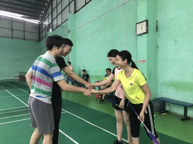 羽愛同行，羽過添情——金牌企業(yè)首屆羽毛球友(圖4)