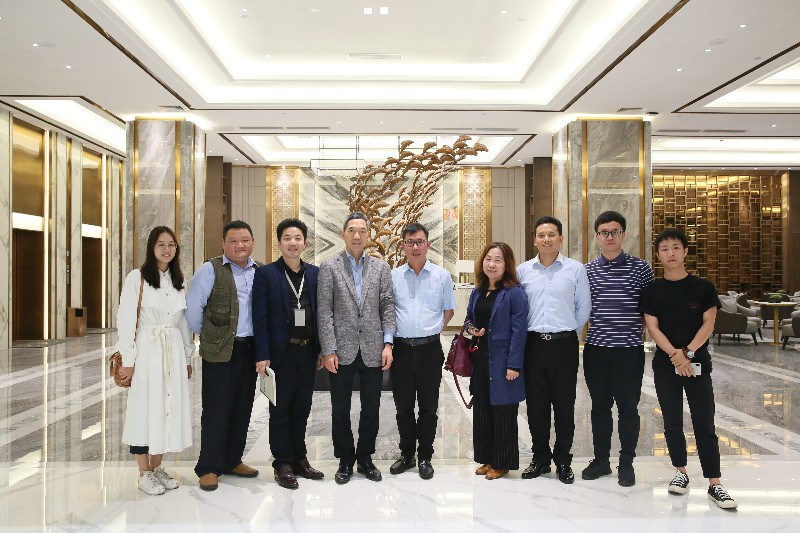 中建裝配設(shè)計院溫啟彬院長一行蒞臨金牌企業(yè)，(圖1)
