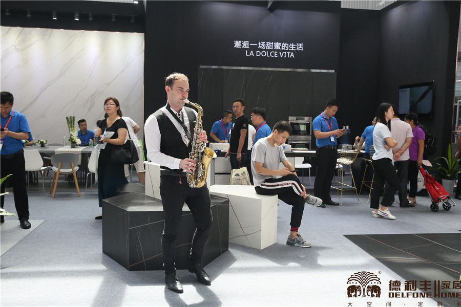 【今日關(guān)注】廣州建博會(huì)落下帷幕，德利豐大巖(圖8)