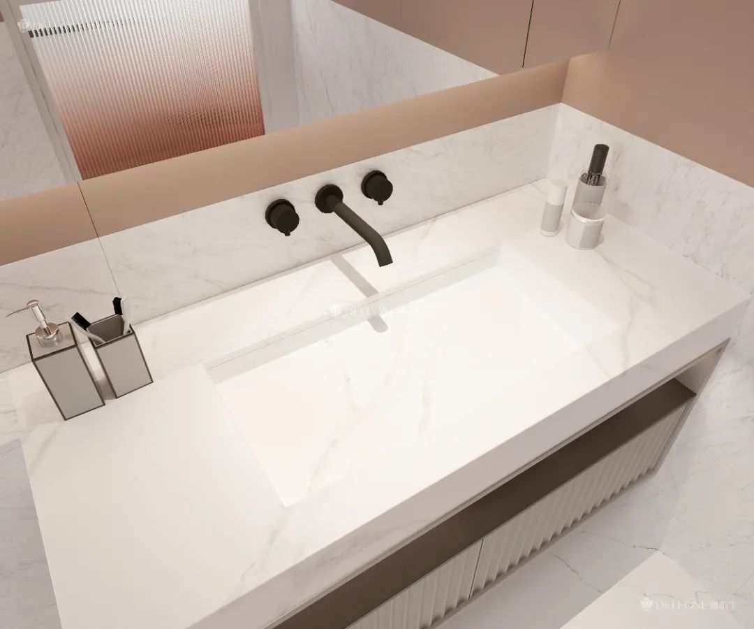 DELFONE案例分享 | 161㎡現(xiàn)代風(fēng)格大平層，簡約生活美學(xué)(圖10)