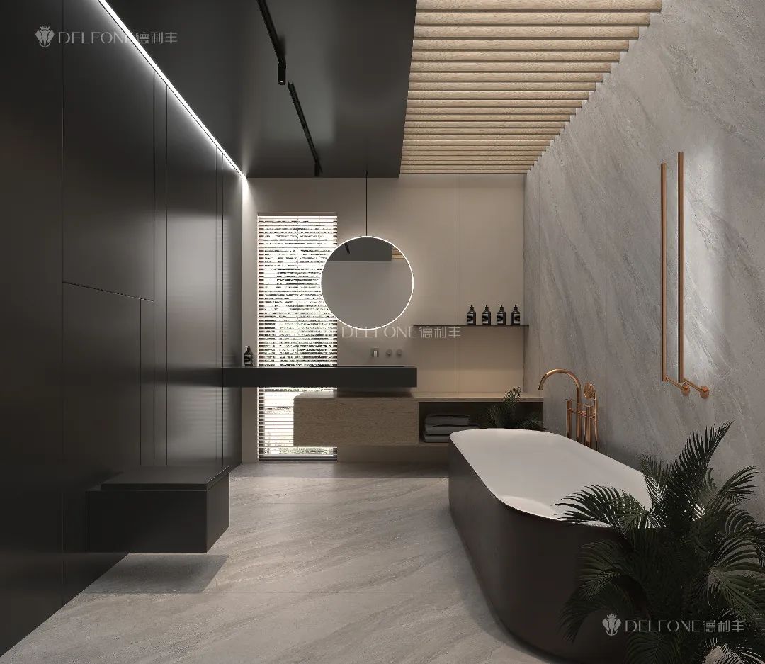 DELFONE新品 | 數(shù)碼玲瓏石·凱悅灰，流水般悅動的線條演繹美學新境(圖15)