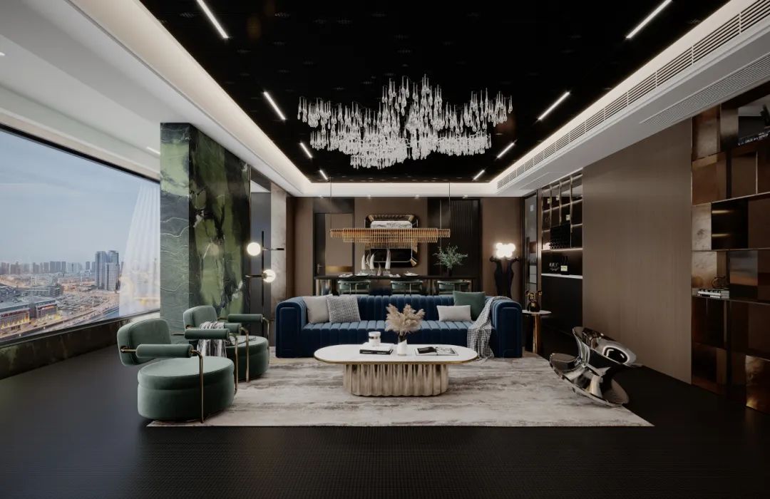 德利豐·GTS 07系列 | 保時(shí)捷黑，超跑設(shè)計(jì)綻放空間藝術(shù)之美(圖20)